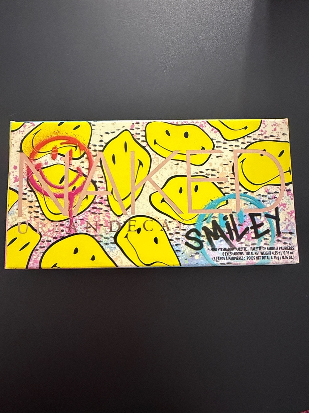 Urban Decay Smiley Graphic Eyeshadow Palette - Yellow, Pink, Blue